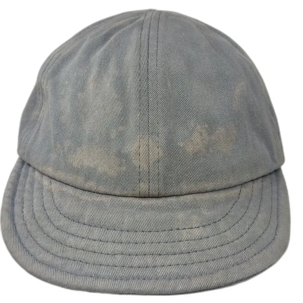 Gegeen Domog Baseball Cap Gray One Size Distressed Short Brim Toggle Strap Hat